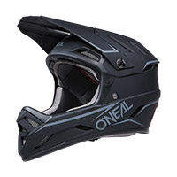 Casque O Neal Backflip Solid, noir mat