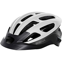 Sena R1 Evo スマート サイクリング ヘルメット ホワイト マット