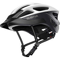 Sena R1 Evo Smart Cycling Helmet White Matt