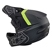 Troy Lee Designs D3 Fiberlite Slant Helmet Grey