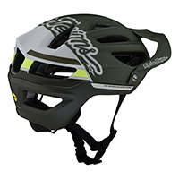 Troy Lee Designs A2 Mips Silhouette Helmet Green