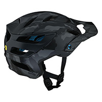 トロイリーデザインA3 Mipsブラシヘルメット迷彩ブルー