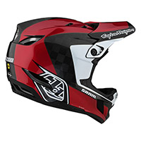 Troy Lee Designs D4 Carbon Corsa Sram Helmet Red