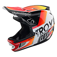 Troy Lee Designs D4 Composite Qualifier Orange