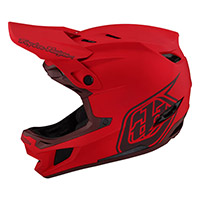 Troy Lee Designs D4 Composite Helmet Stealth Red