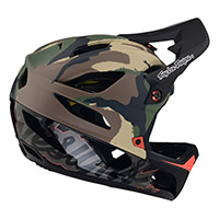 Casco Troy Lee Designs Stage Signature camo green