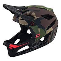 Casco Troy Lee Designs Stage Signature camo green