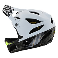 Casco Bici Troy Lee Designs Stage Signature Bianco - img 2