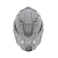 Casque Acerbis Attack gris brillant - 3