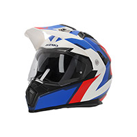 アセルビス フリップ FS-606 2206 ヘルメット ホワイト ブルー レッド