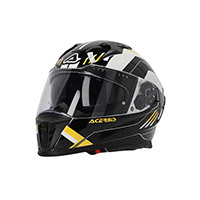 Acerbis X-way Graphic Helmet Black Yellow