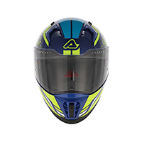 Acerbis X-way Graphic Helmet Blue Yellow