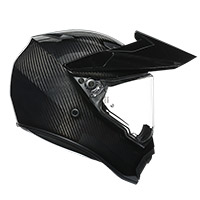 Agv Ax9 E2206 Carbon Mono Helmet Glossy