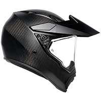 Agv Ax9 E2206 Carbon Mono Helmet Matt