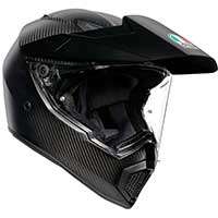 Agv Ax9 E2206 Carbon Mono Helmet Matt