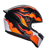 Agv K1 S E2206 Kripton Helmet Black Orange