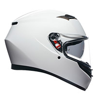 AGV K3 E2206 Mono Seta Helm weiß - 2