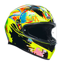 AGV K3 E2206 Rossi Winter Test 2019 ヘルメット