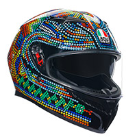 AGV K3 E2206 Rossi Winter Test 2018 ヘルメット