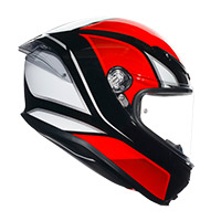 Agv K6 S E2206 Hyphen Helmet Black Red White