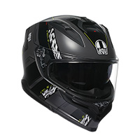 AGV K7 E2206 Kyber Helm grau mat gelb fluo