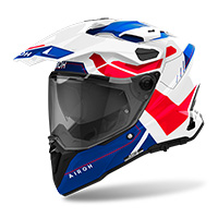 アイロ コマンダー 2 リバイバル ヘルメット ブルー レッド