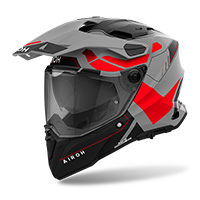 アイロ コマンダー 2 リバイバル ヘルメット レッド マット