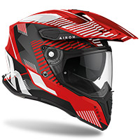 Casque Airoh On-off Commander Boost Rouge