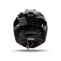 Airoh GP 800 FIM レーシング 1 カーボン ヘルメット ブラック - 3