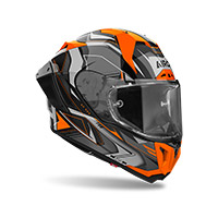 Casco Airoh GP 800 Must naranja - 2