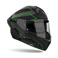 Casco Airoh Matryx Sentinel verde opaco - 2