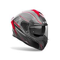 Casque Airoh Spark 2 Shadow rouge - 2