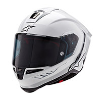 Alpinestars Supertech R10 Solid Helmet Black Gloss