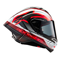 Alpinestars Supertech R10 Team Helmet Red Gloss - 2