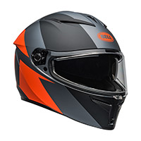 Casco Bell Lithium Ece6 Shear Arancio Opaco