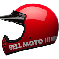 Bell Moto-3 クラシック ECE6 ヘルメット レッド