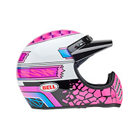 Casco Bell Moto-3 Ece6 Deathspray Rosa Viola - img 2