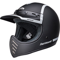 Casco Bell Moto-3 Fasthouse Old Road ECE6 negro blanco