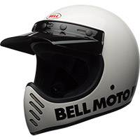 Casco Bell Moto-3 Classic ECE6 blanco