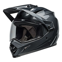 Bell Mx-9 Adv Mips Alpine Helmet Charcoal Silver