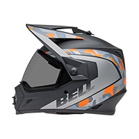 Bell Mx-9 Adv Mips Ece6 Mesa Helmet Orange Matt - 2