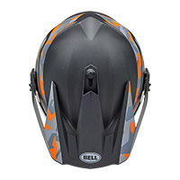 Bell Mx-9 Adv Mips Ece6 Mesa Helmet Orange Matt - 4