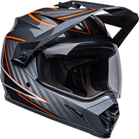 Bell Mx-9 Adv Mips Dalton Helmet Black Orange