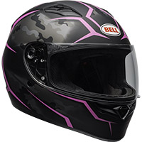 Casco Bell Qualifier Stealth Nero Opaco Rosa - img 2