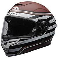 Casque Bell Race Star Flex Dlx Rsd The Zone Rouge