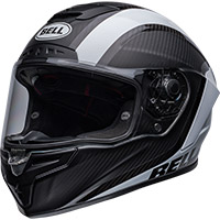 Bell Race Star Flex Dlx Tantrum 2 Helmet Black White