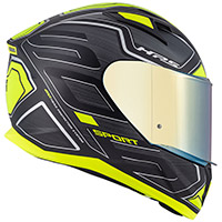 Givi 50.6 Sport Deep Helmet Titanium Yellow - 4
