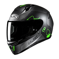 Casco HJC C10 Aspa verde