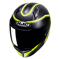 Hjc C10 Elie Helmet Yellow Black
