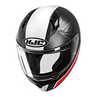 HJC C10 FQ20 ヘルメット ホワイト レッド